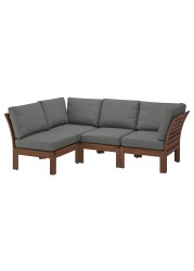 ÄPPLARÖ Modular corner sofa 3-seat, outdoor