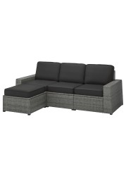 SOLLERÖN 3-seat modular sofa, outdoor