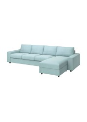 VIMLE Cover 4-seat sofa w chaise longue