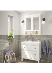 HEMNES / ODENSVIK Bathroom furniture, set of 4