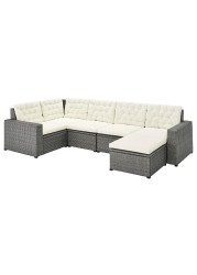 SOLLERÖN Modular corner sofa 4-seat, outdoor