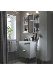 ENHET / TVÄLLEN Bathroom furniture, set of 18
