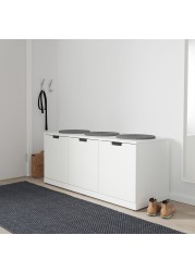 NORDLI Chest of 3 drawers