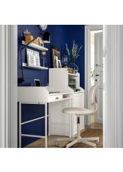 HAUGA/BLECKBERGET Desk and storage combination