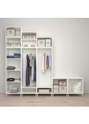 PLATSA Wardrobe with 9 doors