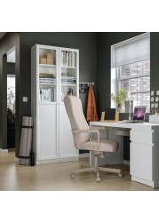 MALM/MILLBERGET / BILLY/OXBERG Desk and storage combination