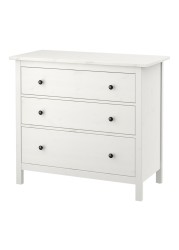 HEMNES خزانة بـ 3 أدراج