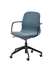 LÅNGFJÄLL Office chair with armrests