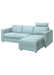 VIMLE 3-seat sofa with chaise longue