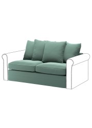 GRÖNLID Cover for 2-seat sofa-bed section