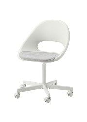 LOBERGET / BLYSKÄR Swivel chair with pad