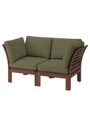 ÄPPLARÖ 2-seat modular sofa, outdoor