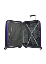 Eminent Brand 3-Piece-Set of Hardsided PP  4 Twin-Wheel Spinner Luggage Trolley in Purple Color B0002-3_PRP