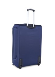 Senator Brand Softside Small Cabin Size 50 Centimeter (20 Inch) 2 Wheel EVA Luggage Trolley in Blue Color KH108-20_BLU