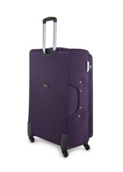 Senator Brand Softside Small Cabin Size 55 Centimeter (20 Inch) 4 Wheel Spinner Luggage Trolley in Burgundy Color LL032-20_PRP