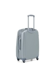 Senator Brand Hardside 3 Piece Set of 4 Wheel Spinner Luggage Trolley in Silver Color KH134-3_SIL