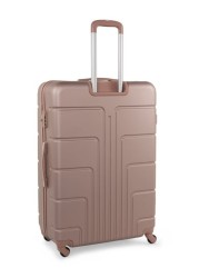 Senator Hardside Large Check-in Size 82 Centimeter (32 Inch) 4 Wheel Spinner Luggage Trolley in Golden Rose Color A1012-32_ROS