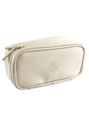 Aroma Tierra - Cosmetic And Essential Oil Bag - Floral White