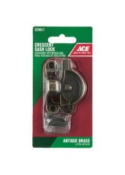 Ace Brass Crescent Sash Lock (4.3 X 6 Cm)