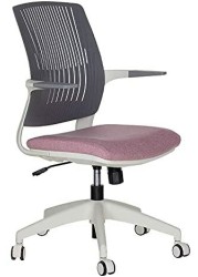 BASIC Chair, Ergonomic Desk Chair, Office &amp; Computer Chair for Home &amp; Office by Navodesk (WILD ROSE)