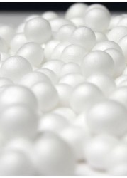 Luxe Decora Polystyrene Bean Bag Filler White