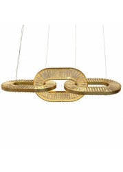 Modern Hailey Crystal Hanging Light- Gold