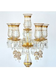 Crystal Table Lamp Glass-6Arms MT9850-Gold