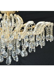 Crystal Chandelier 8 Arms MX6855 D750*H480 - Gold