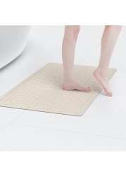 Non Slip Shower Mat Beige 78 x 35 cm