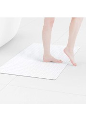 Non Slip Shower Mat White 78 x 35 cm