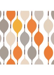 BeeHouse Tangerine Blackout Roller Blinds W: 150cm H: 200cm