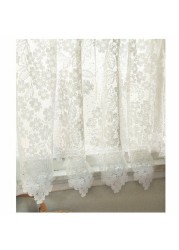 Heritage Lace Dogwood 55-Inch By 18-Inch Drop White Valance