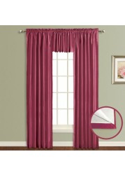 American Curtain And Home Sudbury Window Treatment Valance, 54-Inch By 16-Inch, Burgundy