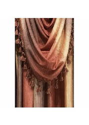 Achim Home Furnishings Omsf144At6 , Autumn Ombre Scarves, 50 By 144-Inch