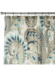 Ink+Ivy Mira 200Tc Shower Curtain 72X72 Blue, 72 X 72