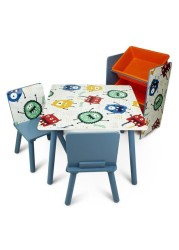 Monster Table With 2 Chairs Set - Multicolour