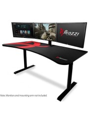 Arozzi Arena Premiun Gaming Desk Table Black
