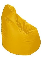 Luxe Decora -PVC Bean Bag (Yellow)