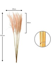 Yatai Natural Dried Pampas Grass Flowers - Pink