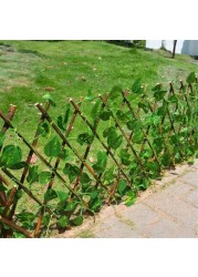 Generic-CK881 1.2M Artificial Garden Plant Fence Privacy Screen for Outdoor Indoor Garden Fence Backyard