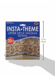 Beistle Upper Deck Stadium Backdrop Party Accessory (1 Count) (1/Pkg)