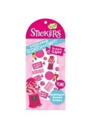 Peaceable Kingdom Scratch And Sniff Bubblegum Scented Sticker Pack