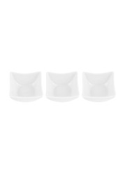 Delcasa 3-Piece Bowl Set White