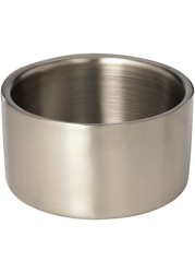 American Metalcraft SW4 Stainless Steel Double-Wall Food Coaster, Satin Finish, 4 3/4-Inch Diameter