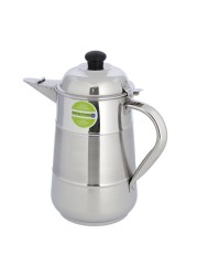 Royalford Milk Jug, Stainless Steel, 2.0L,390gm, RF10157, Two Tone Body With Bakelite Knob, Spill Proof Lid &amp; Pouring, Food Grade Material, Perfect Water Camping, Hiking &amp; More, Milk Jug With Handle