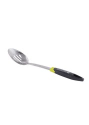 Royalford Stainless Steel Slotted Spoon Silver/Black