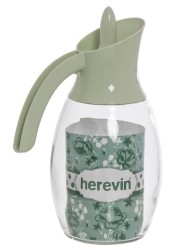 HEREVIN 1.6LTR GLASS JUG - GREEN H-111385-SF