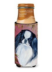 Caroline&#39;s Treasures 7149Muk Japanese Chin Ultra Beverage Insulators For Slim Cans, Slim Can, Multicolor