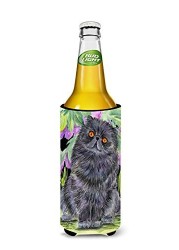 Caroline&#39;s Treasures Ss8247Muk Cat - Persian Ultra Beverage Insulators For Slim Cans, Slim Can, Multicolor