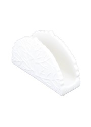 SHALLOW PORCELAIN NAPKIN HOLDER (SC-835-NH)